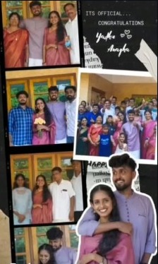 Instagram Reel wedding highlights collage